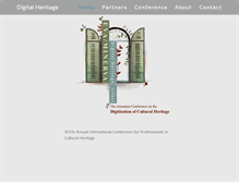 Tablet Screenshot of digital-heritage.org.il